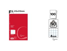 Recambios Folios Fº 100 Hojas 16 Taladro 90g