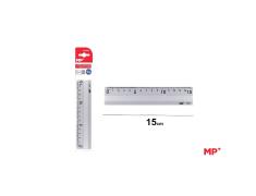 REGLA DE ALUMINIO 15CM MP
