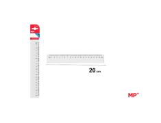 Regla De Plástico 20 cm MP