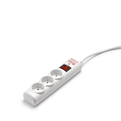 Regleta con Protectores Eléctricos Activos de Ultima Generación con 3 Tomas Salicru SPS SAFE 3