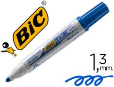 Rotulador Bic Velleda Azul 1.3mm