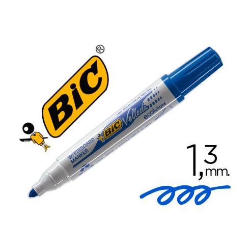 Rotulador Bic Velleda Azul 1.3mm