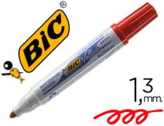Rotulador Bic Velleda Rojo 1.3mm