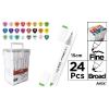 Rotulador Doble Punta Bocetos 24 Uds