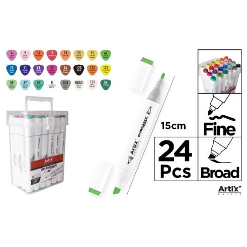 Rotulador Doble Punta Bocetos 24 Uds