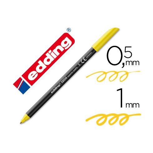 ROTULADOR EDDING 1200 AMARILLO