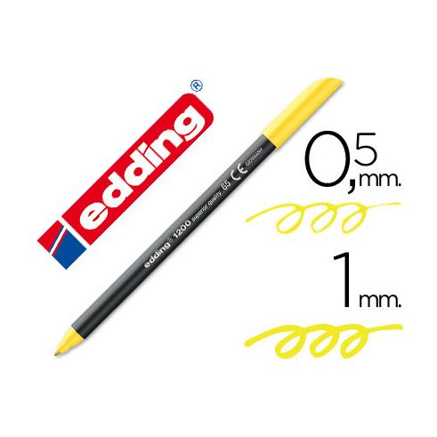 ROTULADOR EDDING 1200 AMARILLO NEON