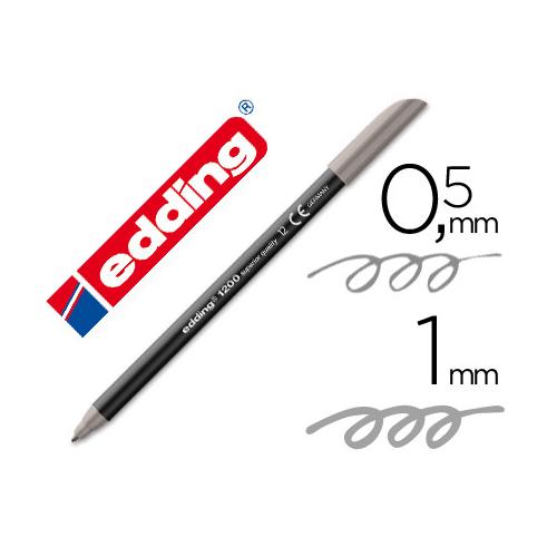 ROTULADOR EDDING 1200 GRIS