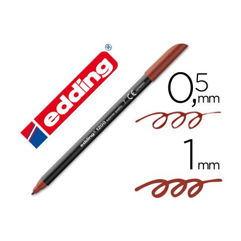 ROTULADOR EDDING 1200 MARRON