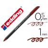 ROTULADOR EDDING 1200 MARRON OSCURO