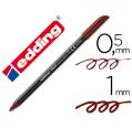 ROTULADOR EDDING 1200 MARRON OSCURO
