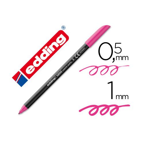 ROTULADOR EDDING 1200 ROSA