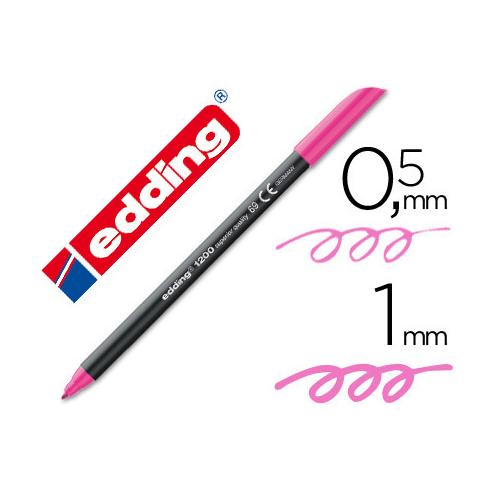 ROTULADOR EDDING 1200 ROSA NEON