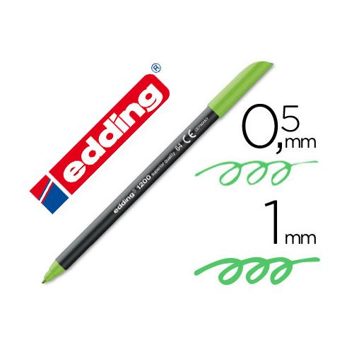 ROTULADOR EDDING 1200 VERDE NEON