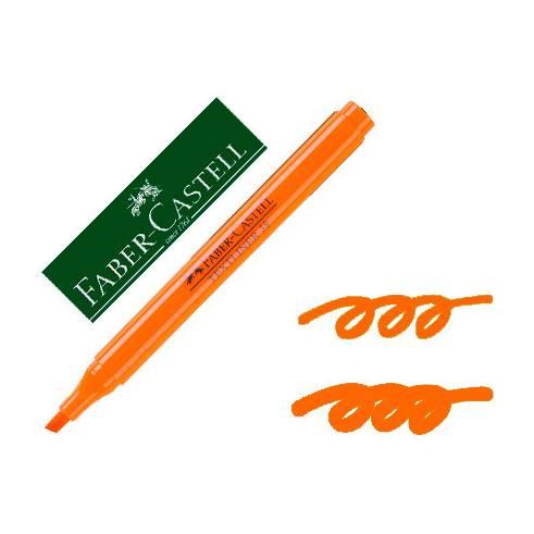 ROTULADOR FABER CASTELL FLUORESCENTE TEXTLINER 38 NARANJA