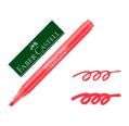 ROTULADOR FABER CASTELL FLUORESCENTE TEXTLINER 38 ROJO