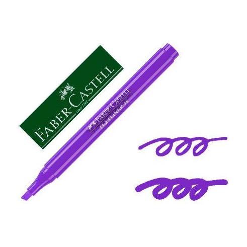 ROTULADOR FABER CASTELL FLUORESCENTE TEXTLINER 38 VIOLETA