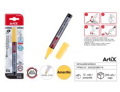 ROTULADOR PINTURA ACRILICA AMARILLO ARTIX