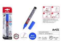 ROTULADOR PINTURA ACRILICA AZUL ARTIX