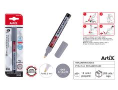 ROTULADOR PINTURA ACRILICA GRIS ARTIX