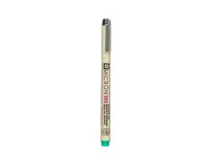 Rotulador Sakura Pigma Micron Verde 0,20mm