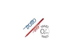 ROTULADOR  TRATTO OFFICE FINE PUNTA DE FIBRA TRAZO 0,7mm ROJO