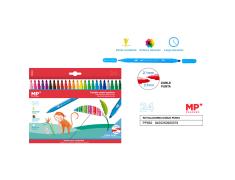 ROTULADORES DOBLE PUNTA 24U MP
