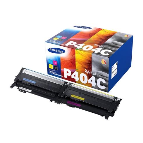 Samsung CLT-P404C Pack de 4 Toner Originales