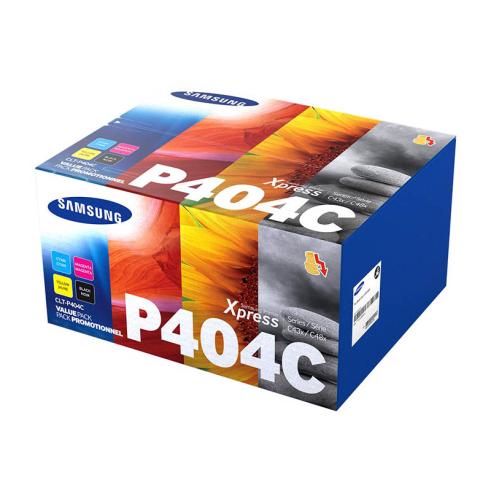 Samsung CLT-P404C Pack de 4 Toner Originales
