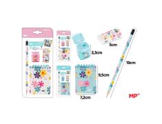 Set de Escritura Decoración Floral MP