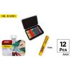 Set de Pinturas Pastel al Óleo 12 Colores