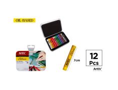 Set de Pinturas Pastel al Óleo 12 Colores