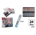 Set de Pinturas Pastel Redondas 24 Colores