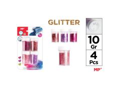 Set de Purpurina Rosa y Morado PM253-04
