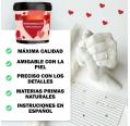 Set para Molde de Manos Pareja - Escultura de manos - Alginato para molde de manos