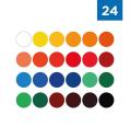 Set Pintura Acrilica Profesional para Manualidades y Pintura - 24 Tubos de 12ml