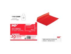 Sobres Rojos 176x120mm (Comercial) - 10 Unidades