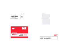 Sobres Tarjetas de Visita Blancos 105x70mm - 20 Unidades