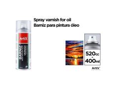 Spray Barniz para Pinturas Oleo 400ml Artix