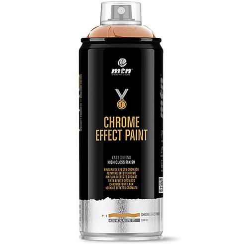 Spray de Pintura Efecto Cromado Cobre MTN PRO