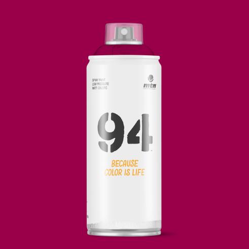 Spray de Pintura Montana Colors MTN 94 RV-166 Rojo Açai