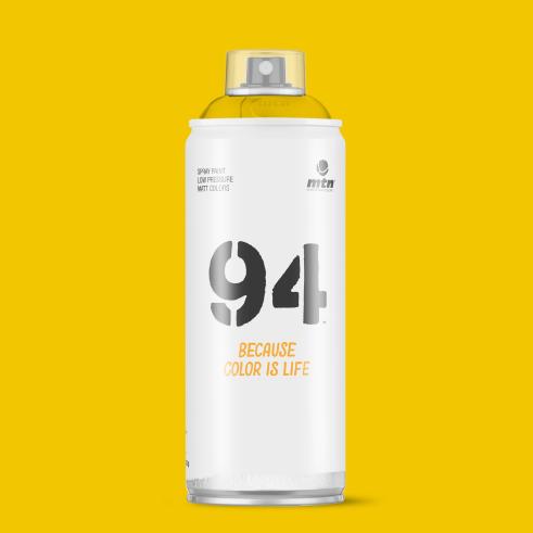 Spray de Pintura Montana Colors MTN 94 RV-177 Amarillo Eldorado