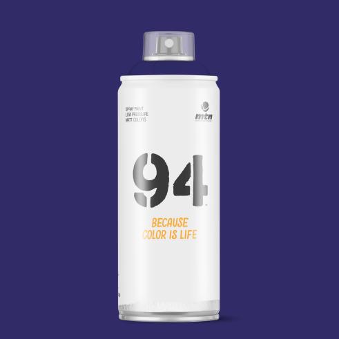 Spray de Pintura Montana Colors MTN 94 RV-320 Azul Mantra