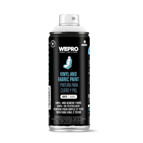Spray de Pintura Vinilo para Cuero y Piel Color Blanco MTN WEPRO