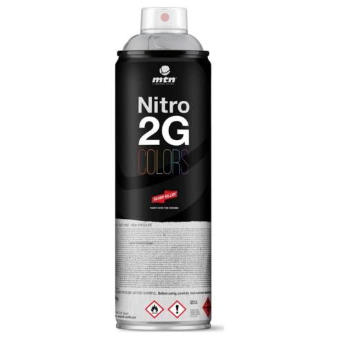 Spray MTN Nitro 2G Colors Plata