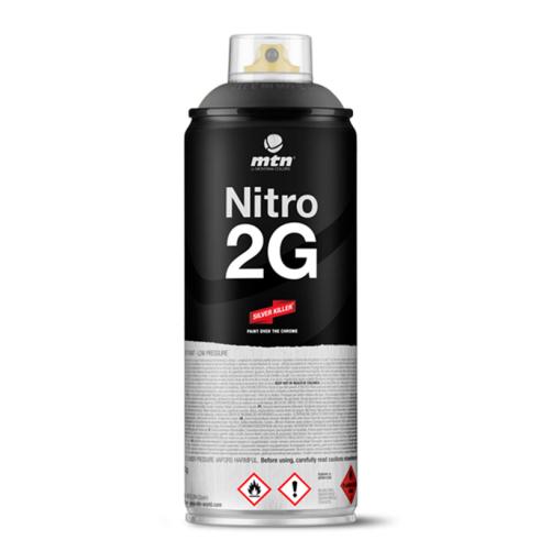Spray MTN Nitro 2G Negro Mate