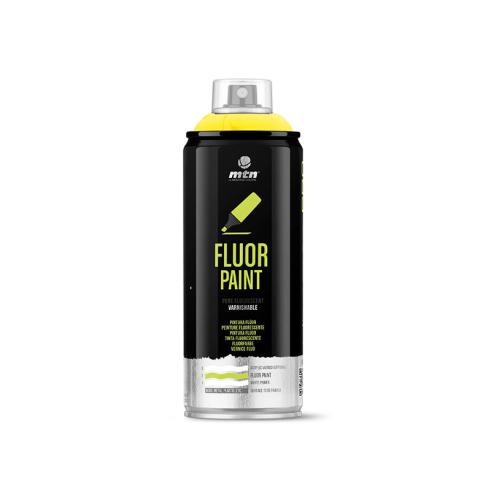 Spray MTN Pintura Flúor Amarillo