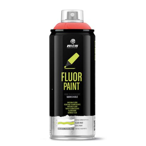Spray MTN Pintura Flúor Rojo