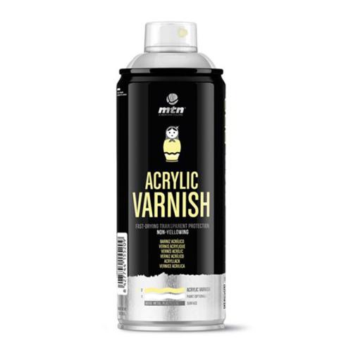 Spray MTN PRO Barniz Acrílico Satinado