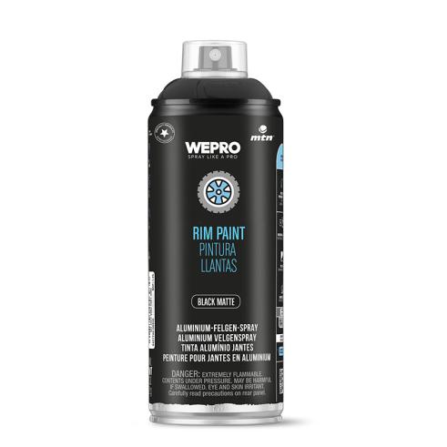 Spray MTN PRO Llantas Negro Mate